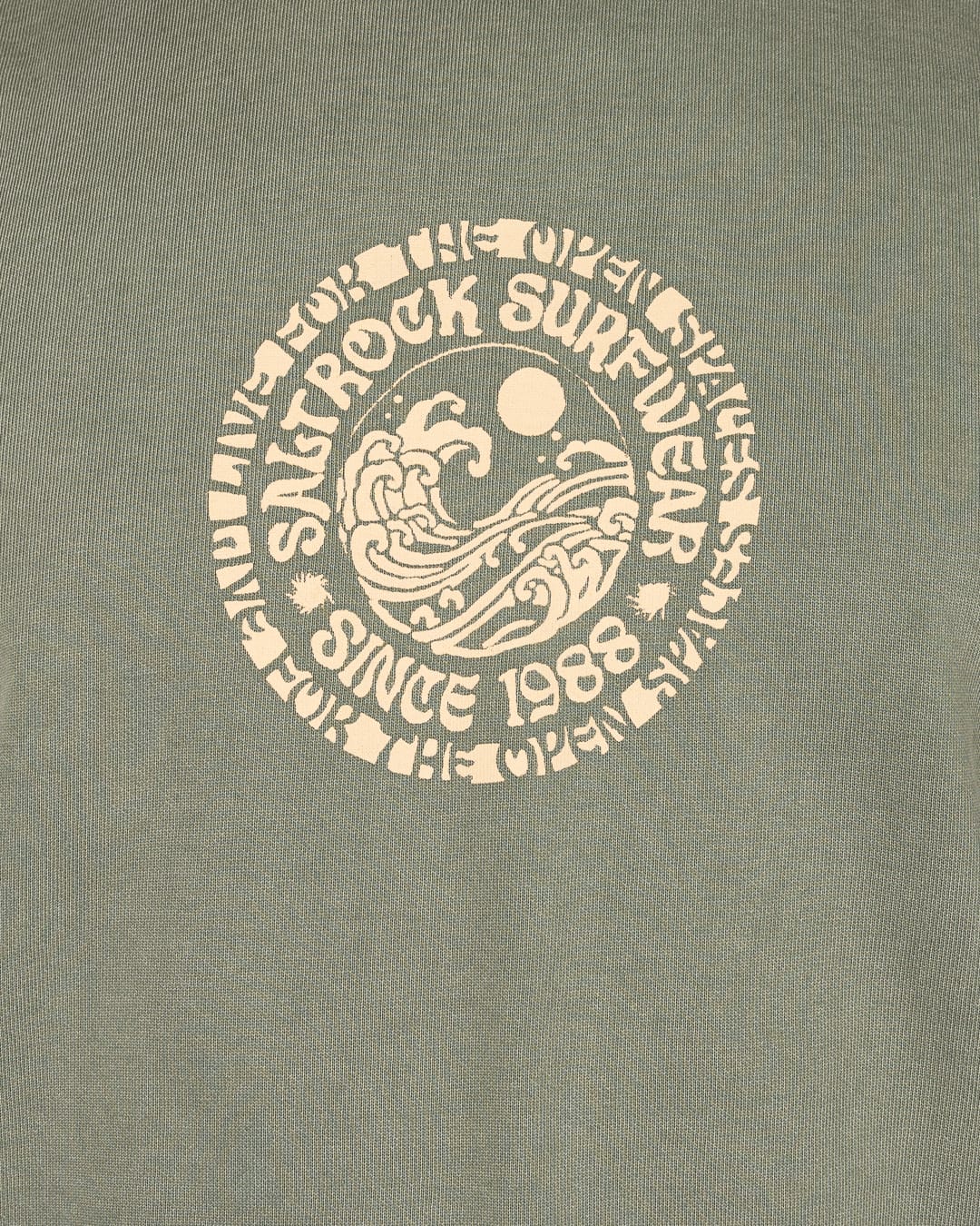 Cult Mens Oversized Sweatshirt in Green