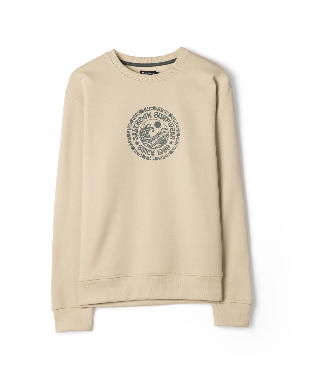 Cult Mens Sweatshirt in Cream