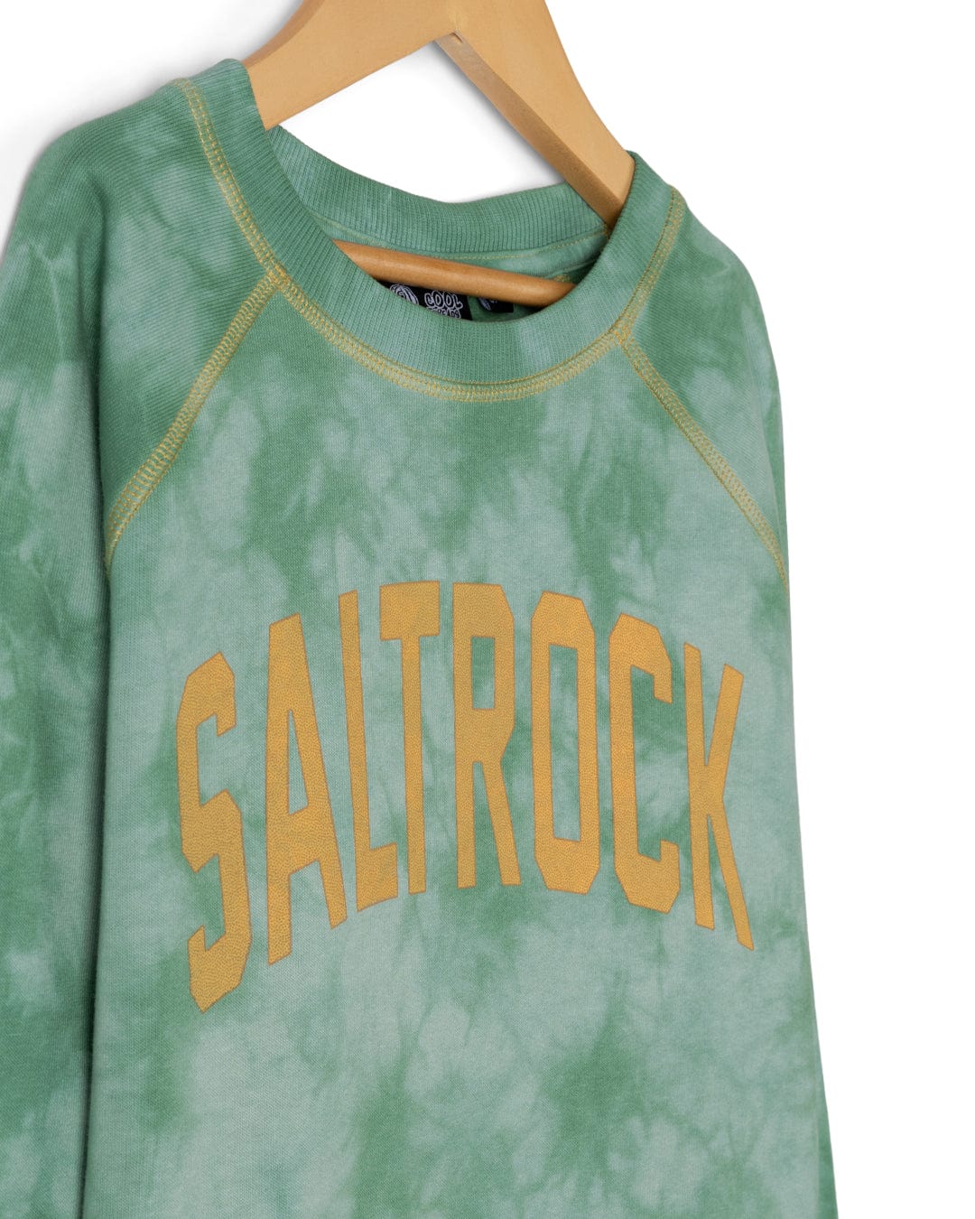 Looking - Kids Tie Dye Sweatshirt - Teal