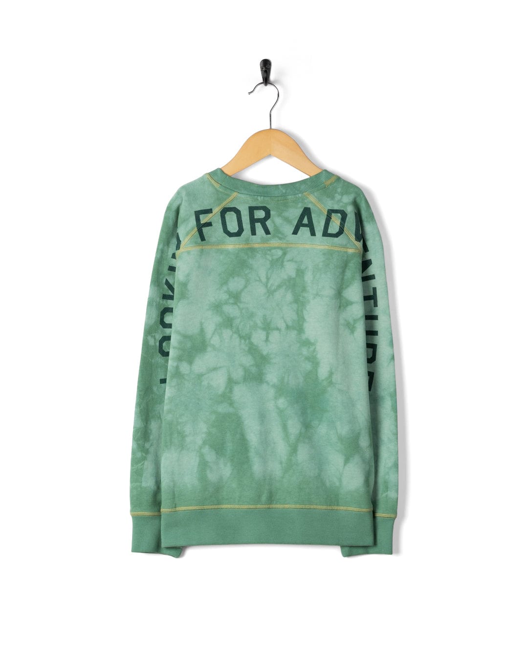 Looking - Kids Tie Dye Sweatshirt - Teal