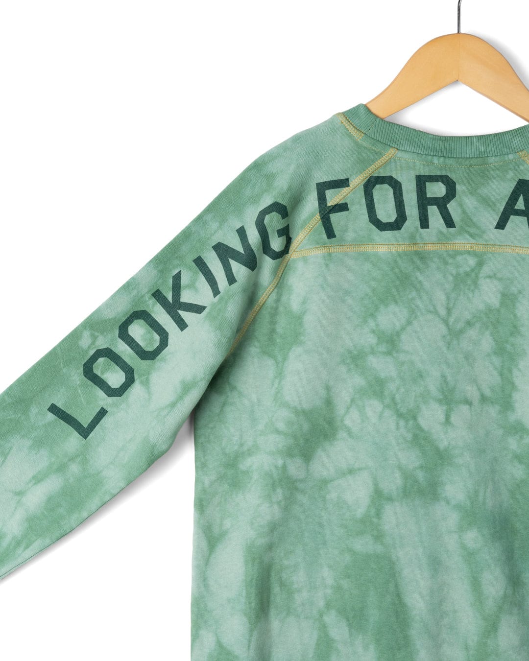Looking - Kids Tie Dye Sweatshirt - Teal