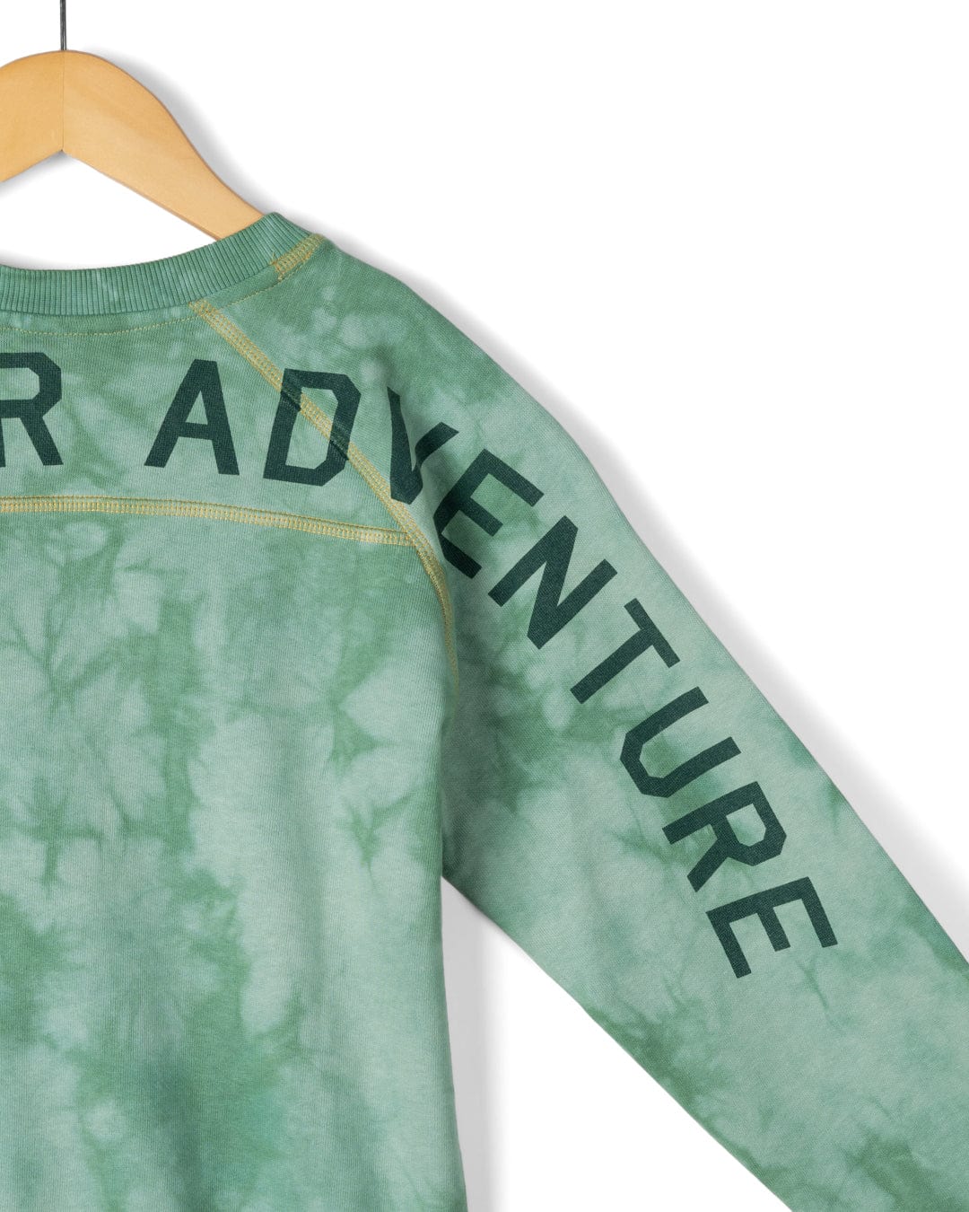 Looking - Kids Tie Dye Sweatshirt - Teal