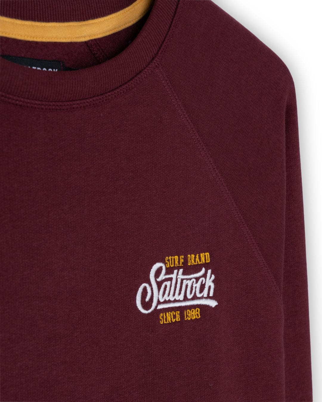 Pitcher Embroidery -  Mens Sweat Shirt - Dark Purple