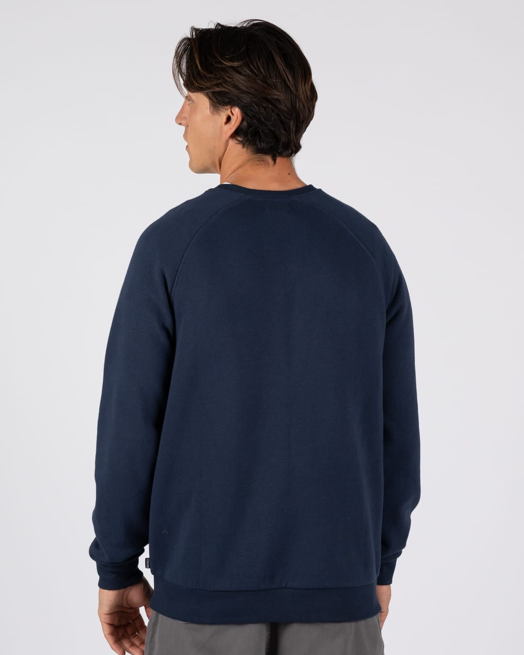 Tribal Stripe Mens Pop Hoodie in Blue