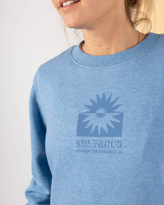 Roots - Womens Sweat Top - Blue