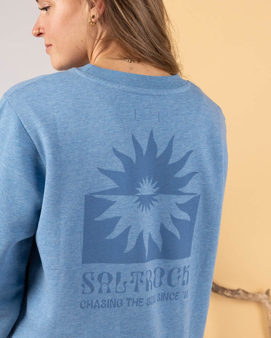Roots - Womens Sweat Top - Blue