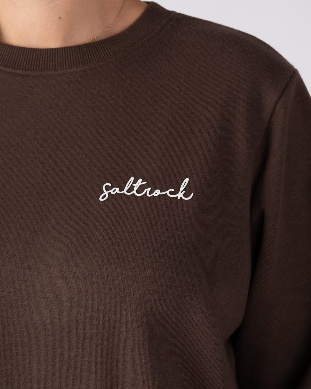 Essential Womens Sweatshirt in Brown