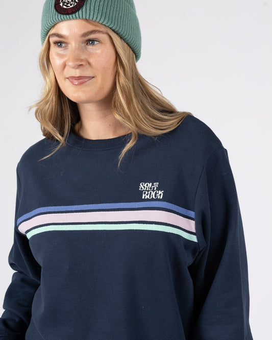 Mylo Womens Sweatshirt in Blue