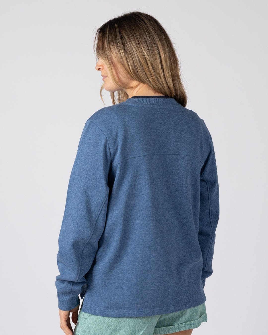 Austol Womens Sweatshirt in Bright Blue