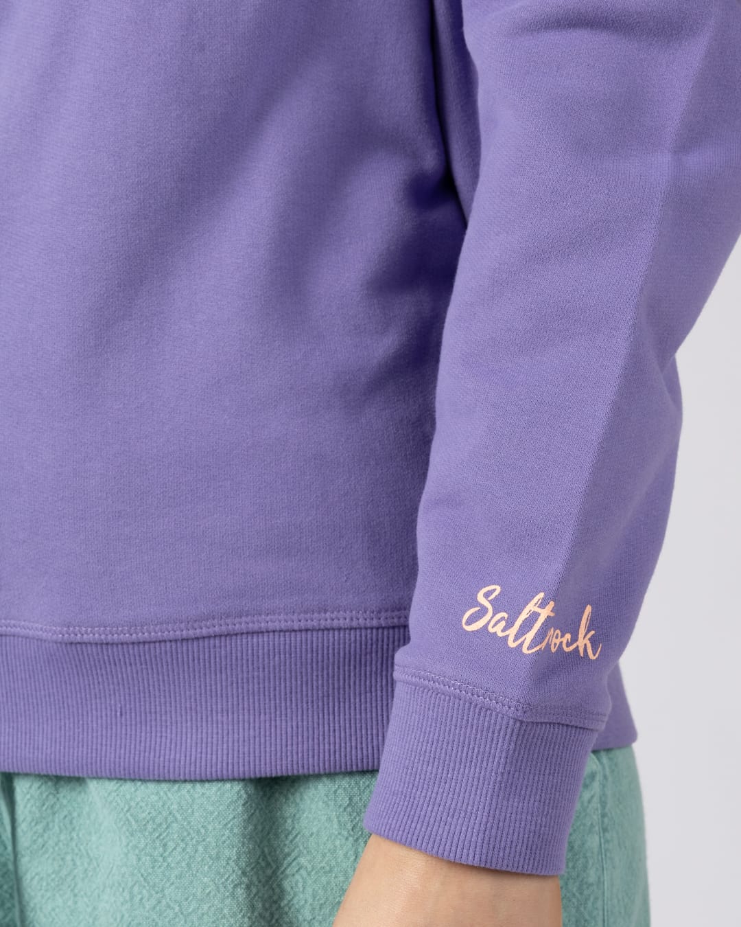 Hebe Womens Sweatshirt in Purple