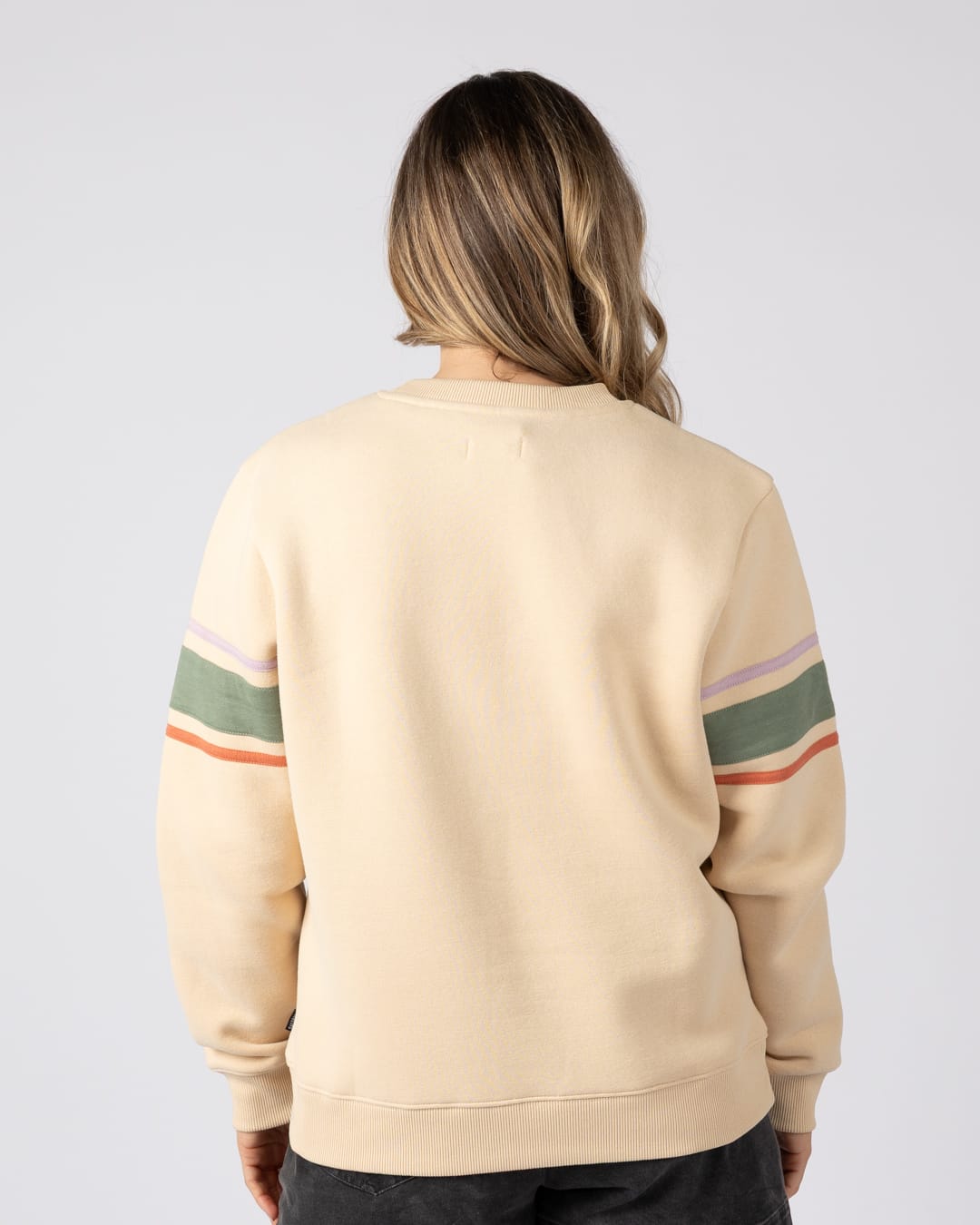 Links Womens Sweatshirt in Cream