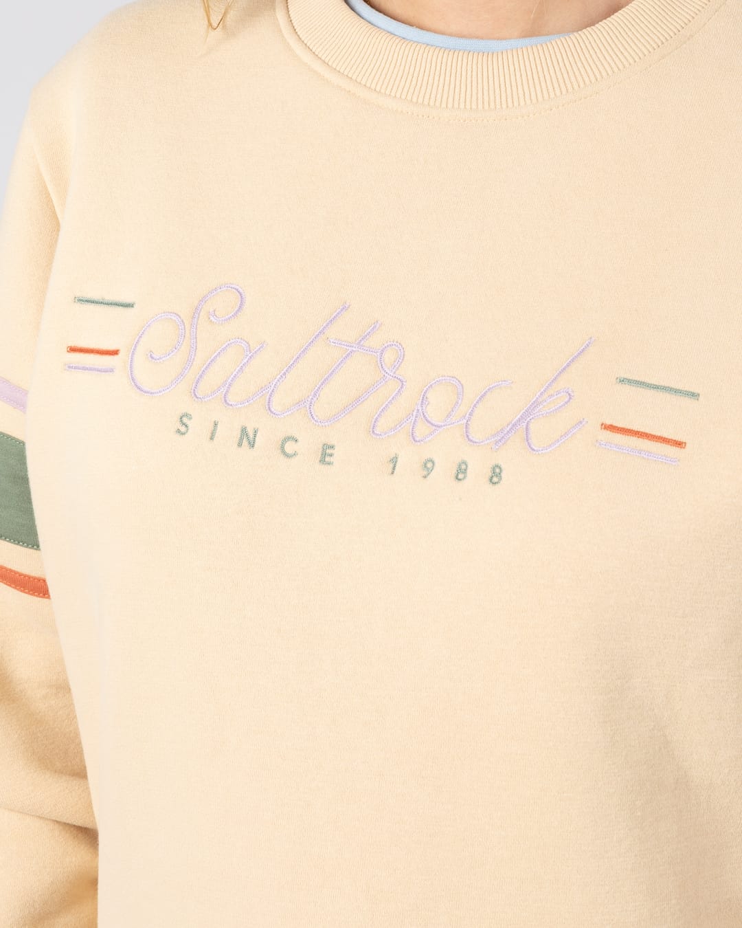 Links Womens Sweatshirt in Cream