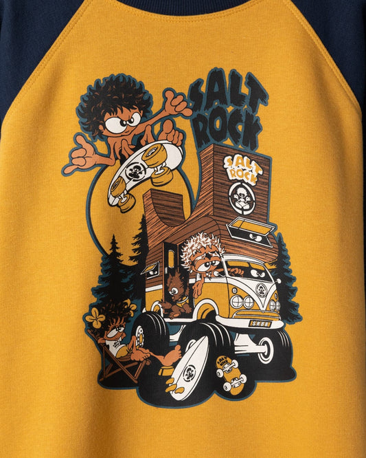 Tokotrip - Boys Sweat Shirt - Yellow