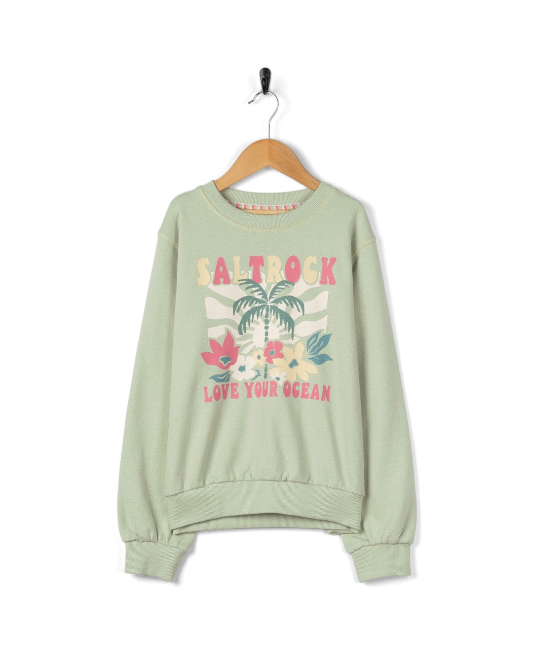 Sun Daze - Kids Sweatshirt - Light Green