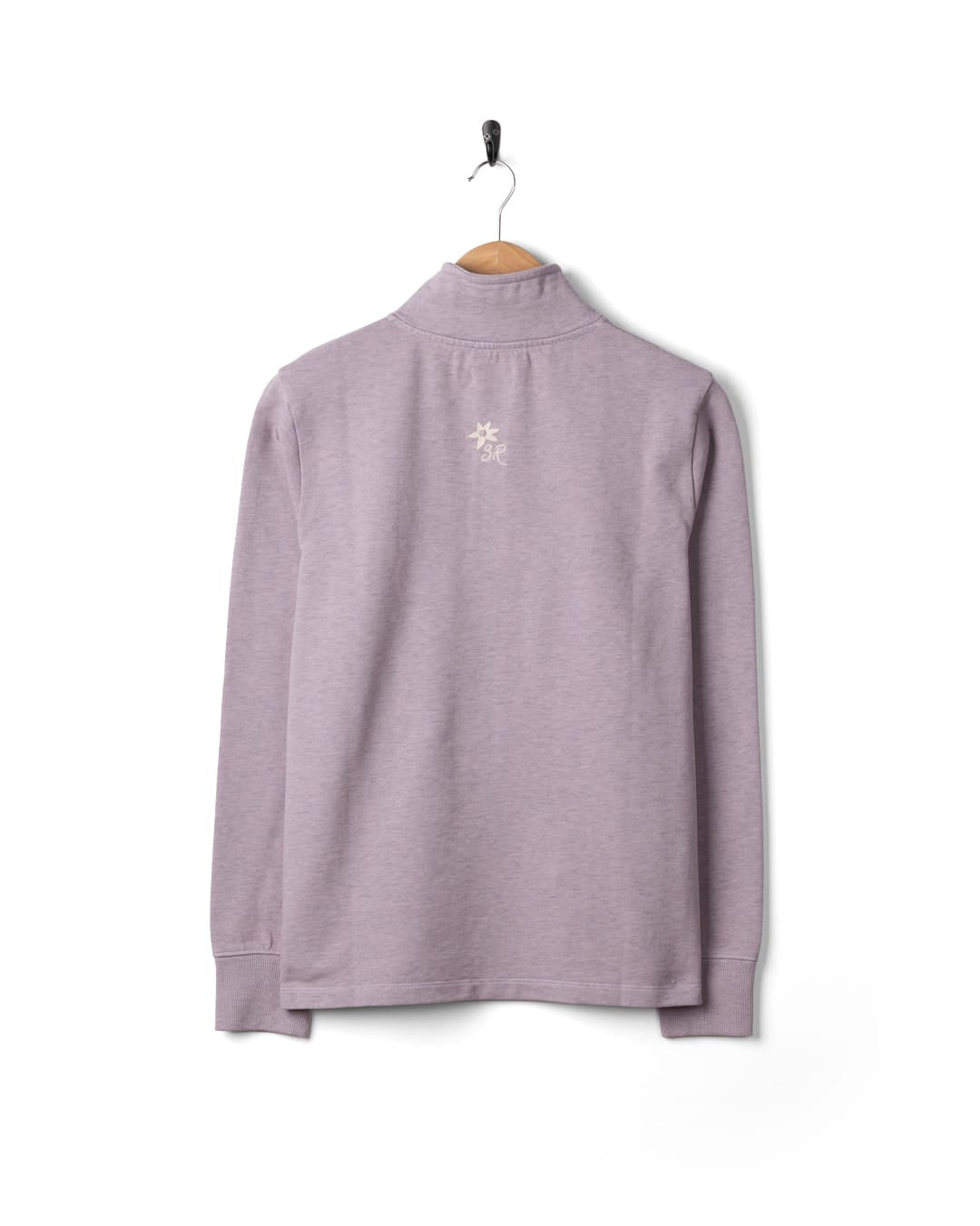 Carissa Womens Sweatshirt in Purple