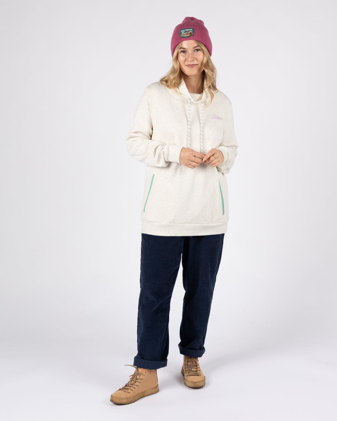 Sara - Womens Sweatshirt - Cream