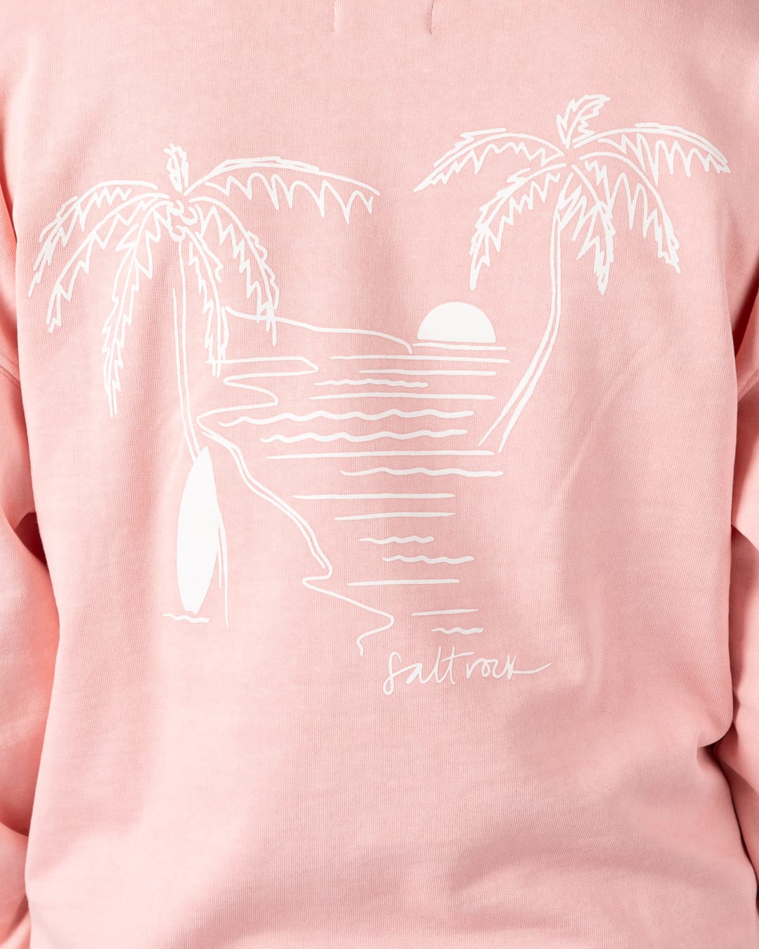 Saltwater Womens Sweatshirt in Pink