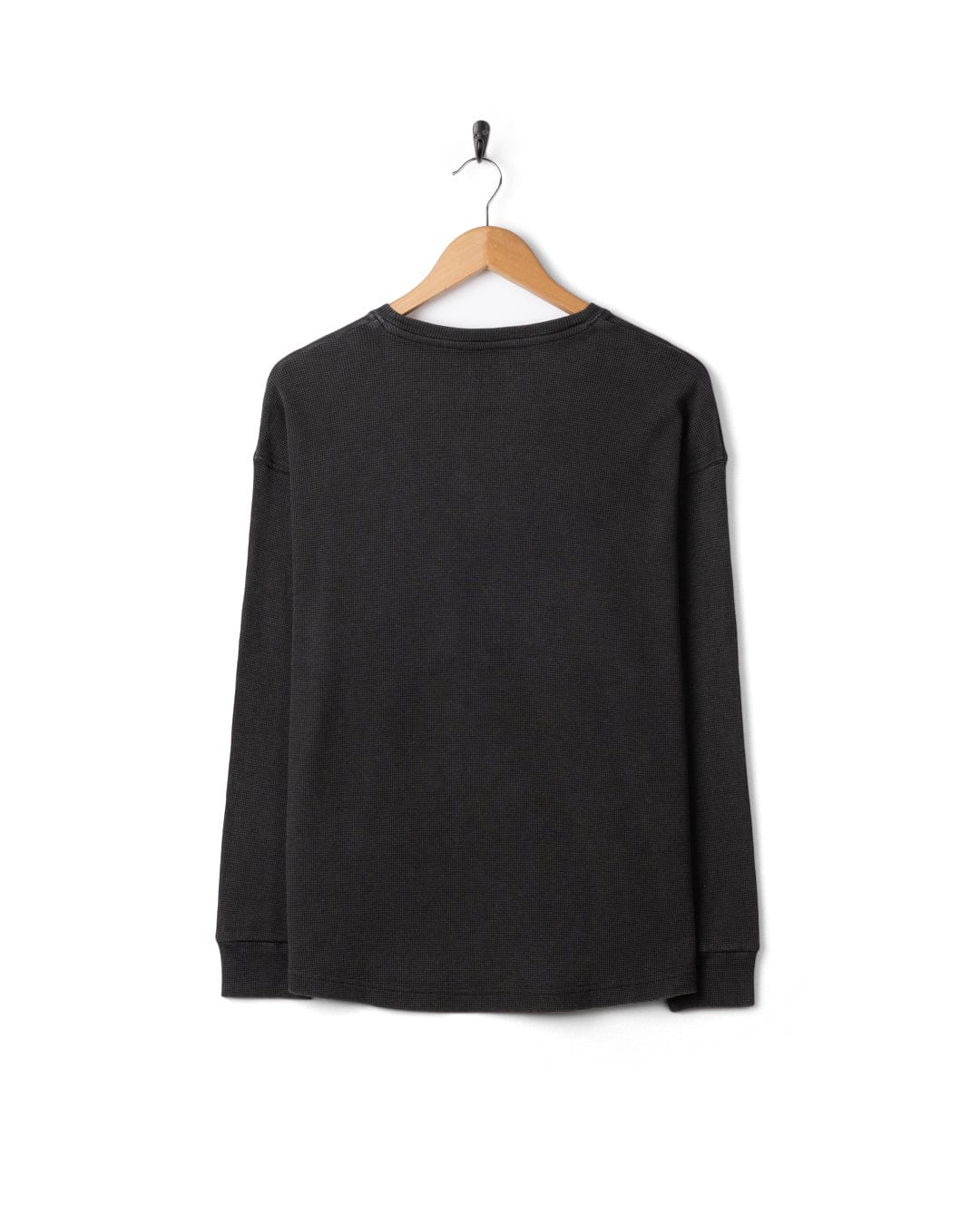 Make Magic Womens Oversized Long Sleeve T-Shirt in Dark Grey