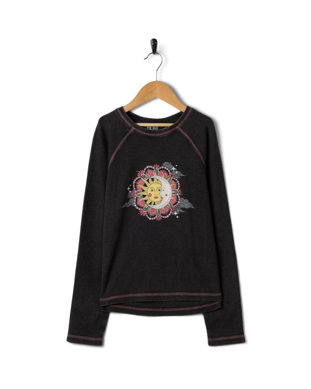 Midnight Kids Long Sleeve Tee in Dark Grey
