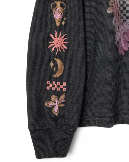 Aria Kids Oversized Sweatshirt in Grey