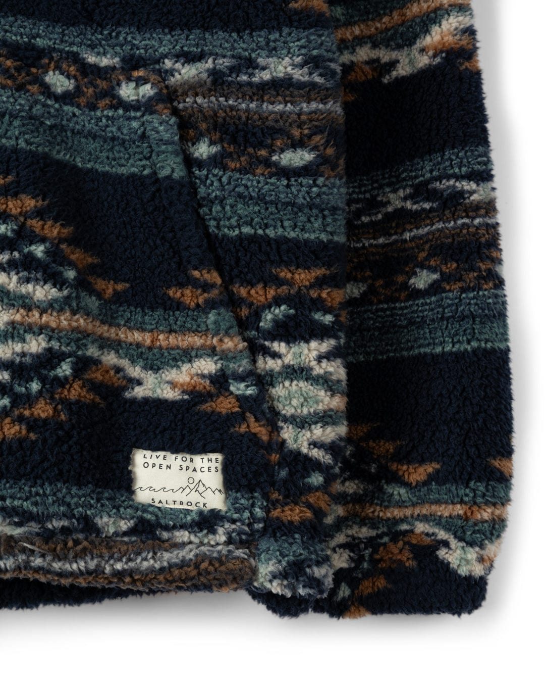 Peninsula Aztec - Womens 1/4 Neck Fleece - Multi