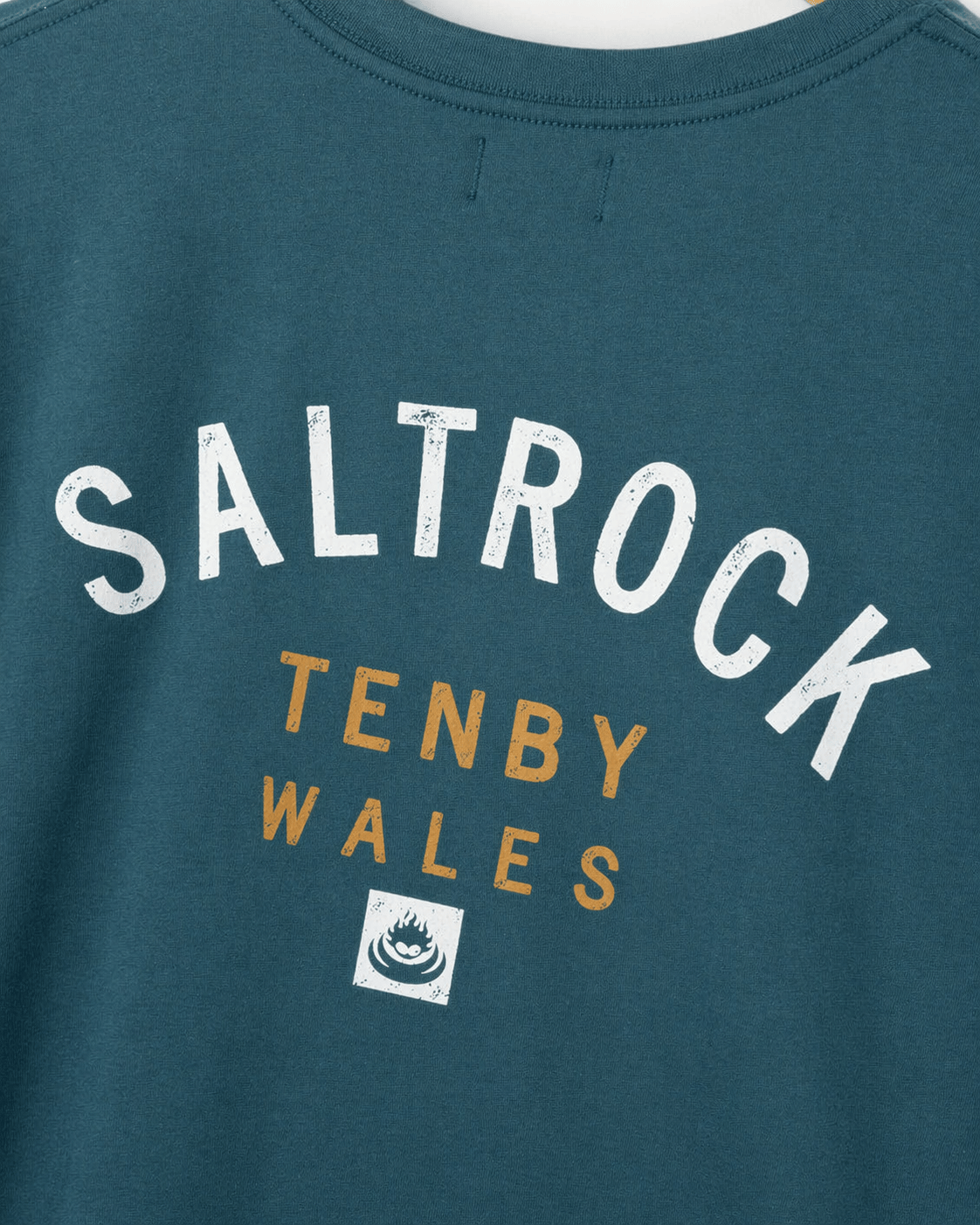 Location Tenby Mens T-Shirt in Teal