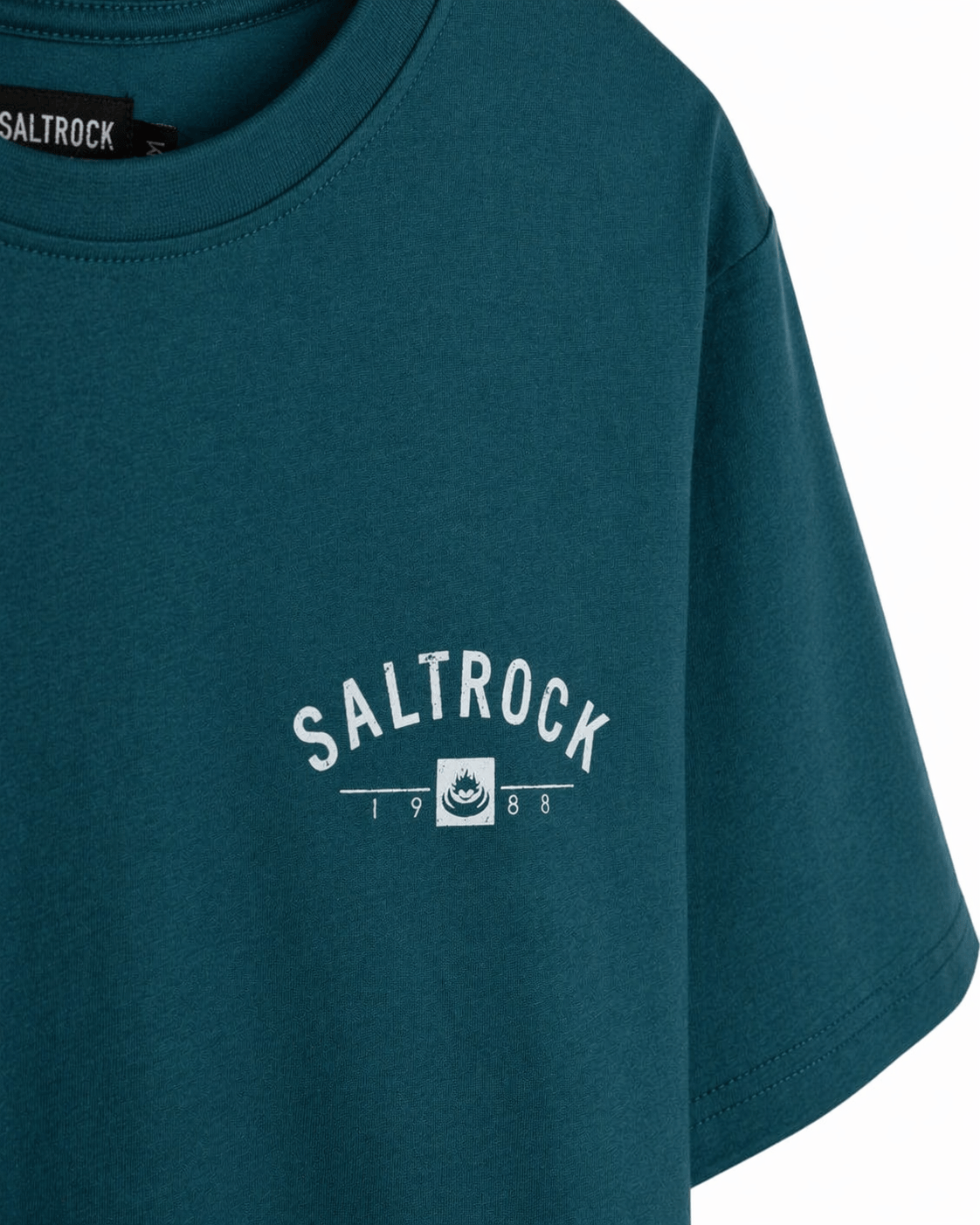 Location Saundersfoot Mens T-Shirt in Teal