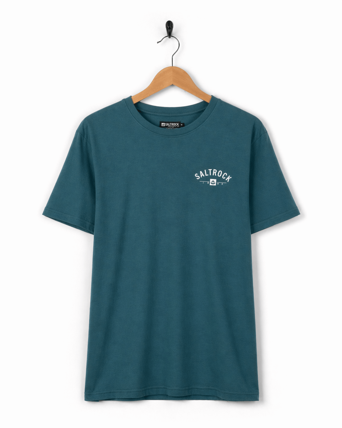 Location Tenby Mens T-Shirt in Teal