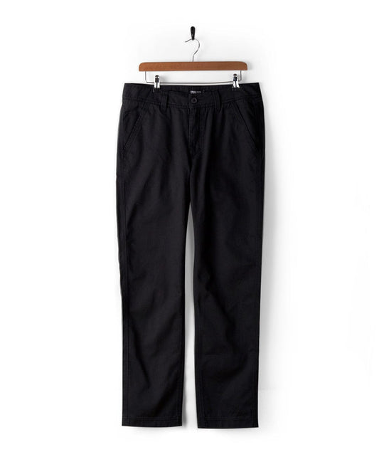 Meltan - Mens Straight Leg Twill Trouser - Dark Grey
