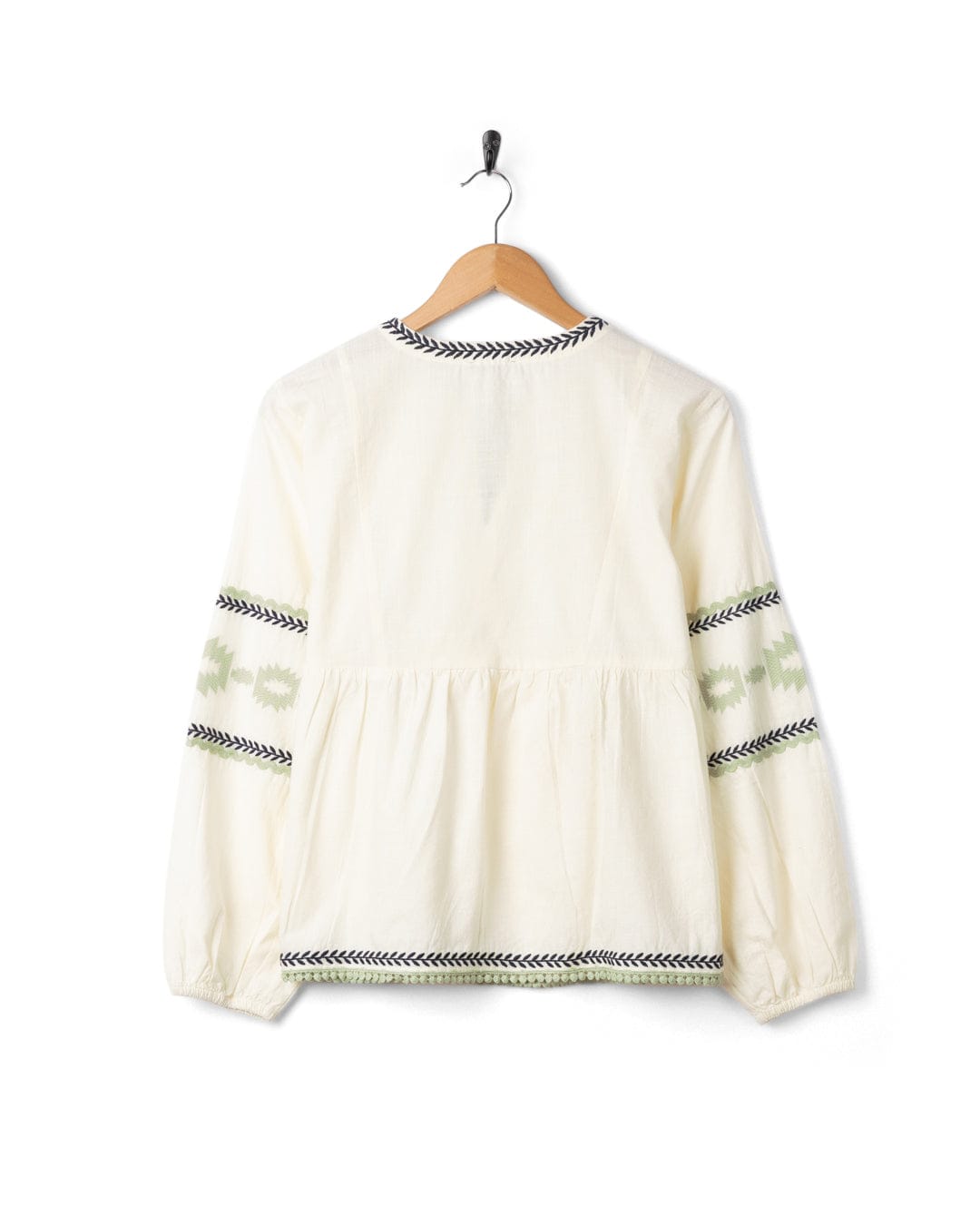 Tia Womens Blouse in White