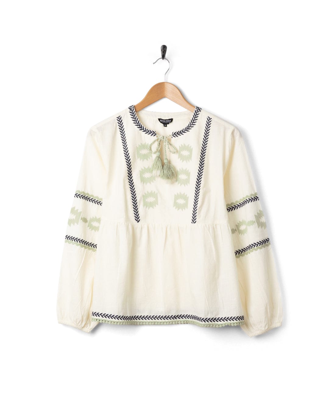 Tia Womens Blouse in White