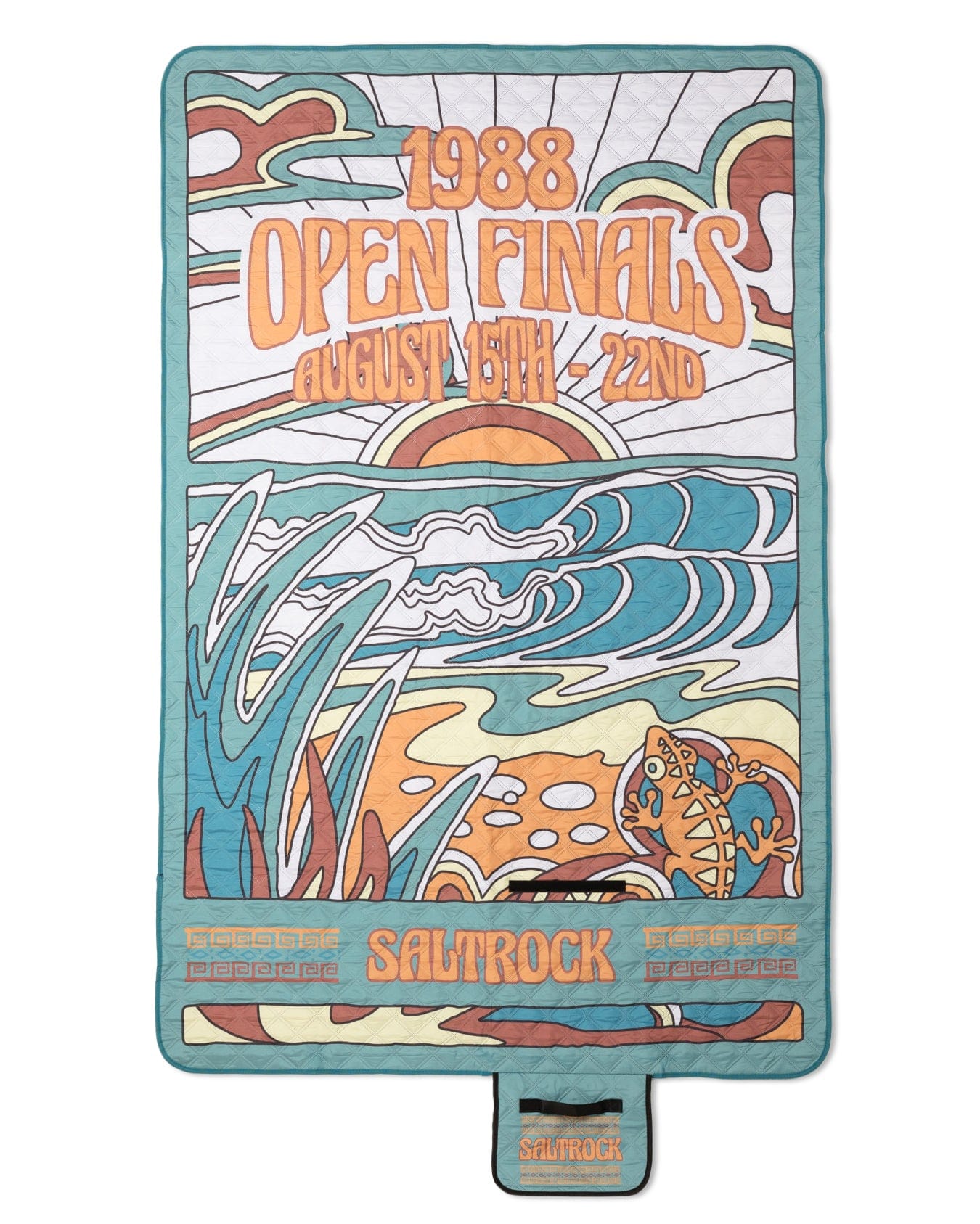 Open Finals - Beach Mat - Blue