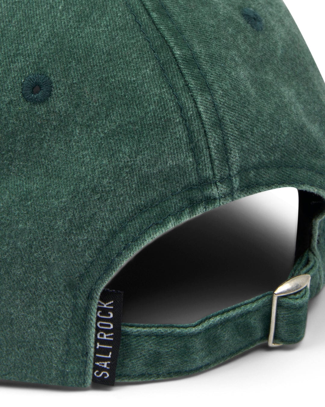 Saltrock Palm Cap in Green with adjustable strap and ventilation eyelets.