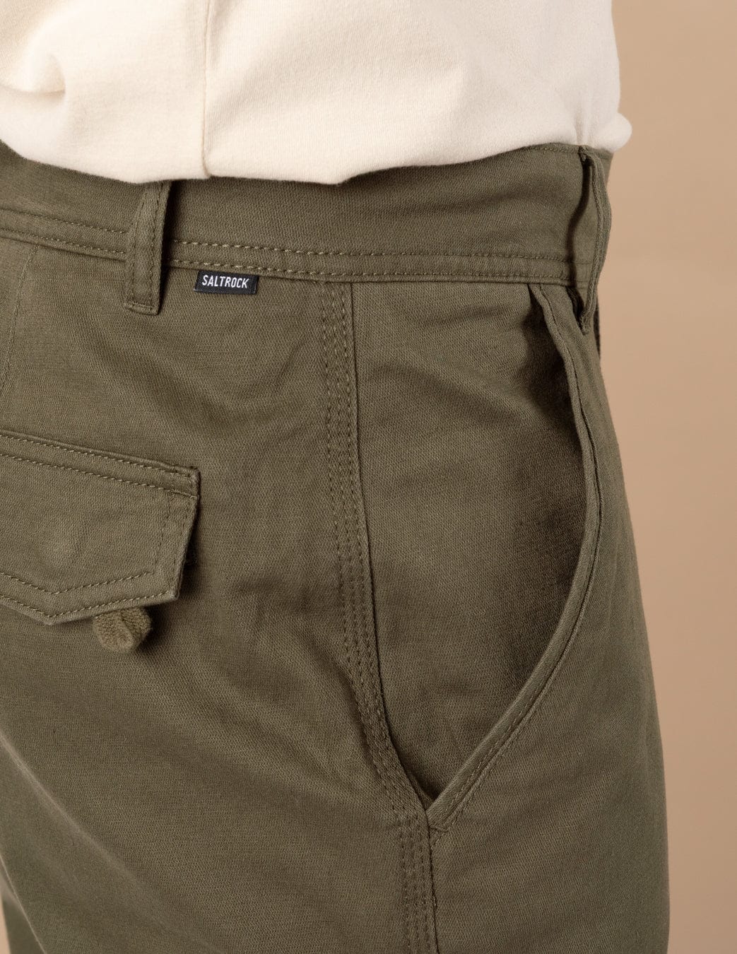 Marloes - Mens Chino Trousers - Green