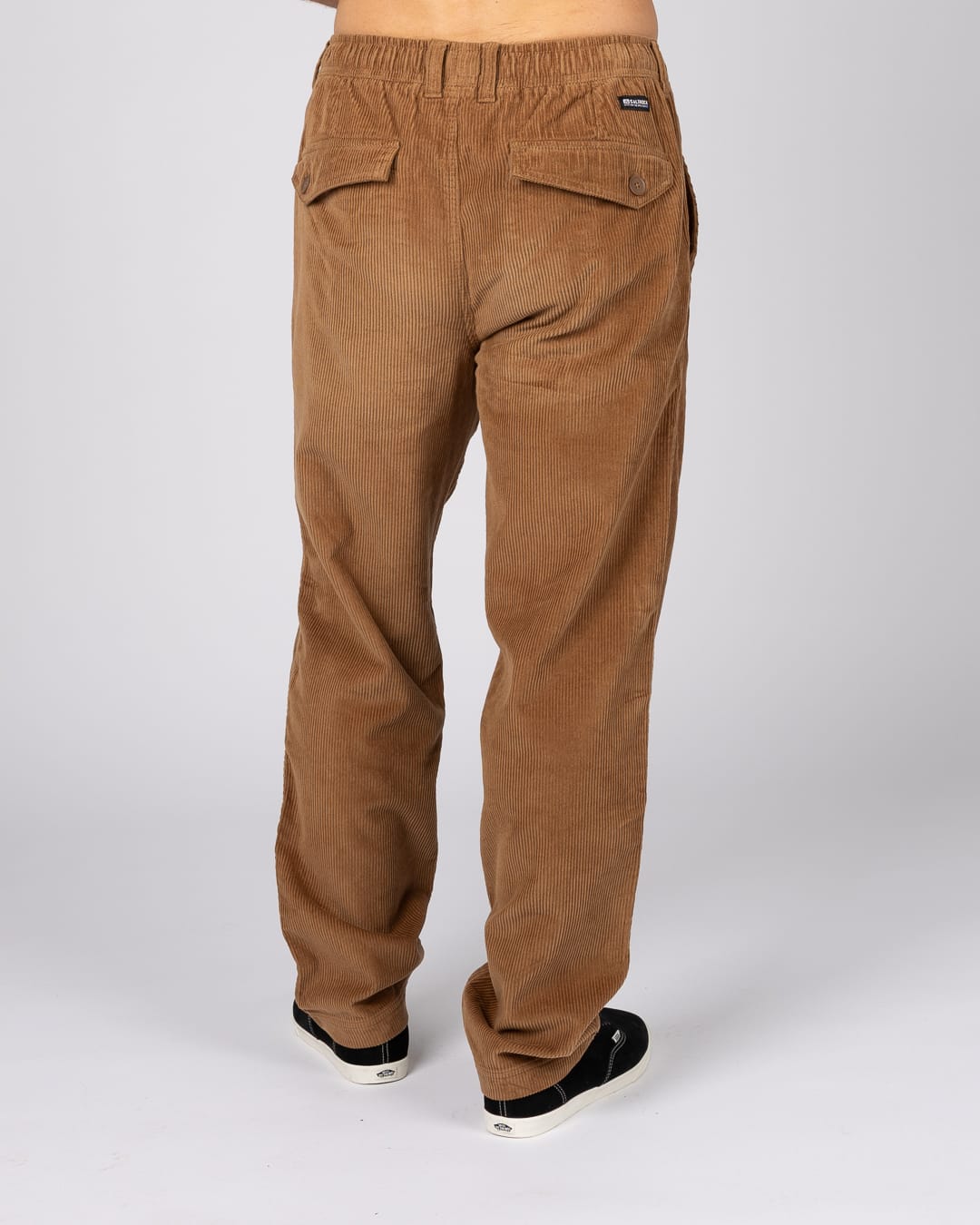 Orlando Mens Cord Trousers in Brown