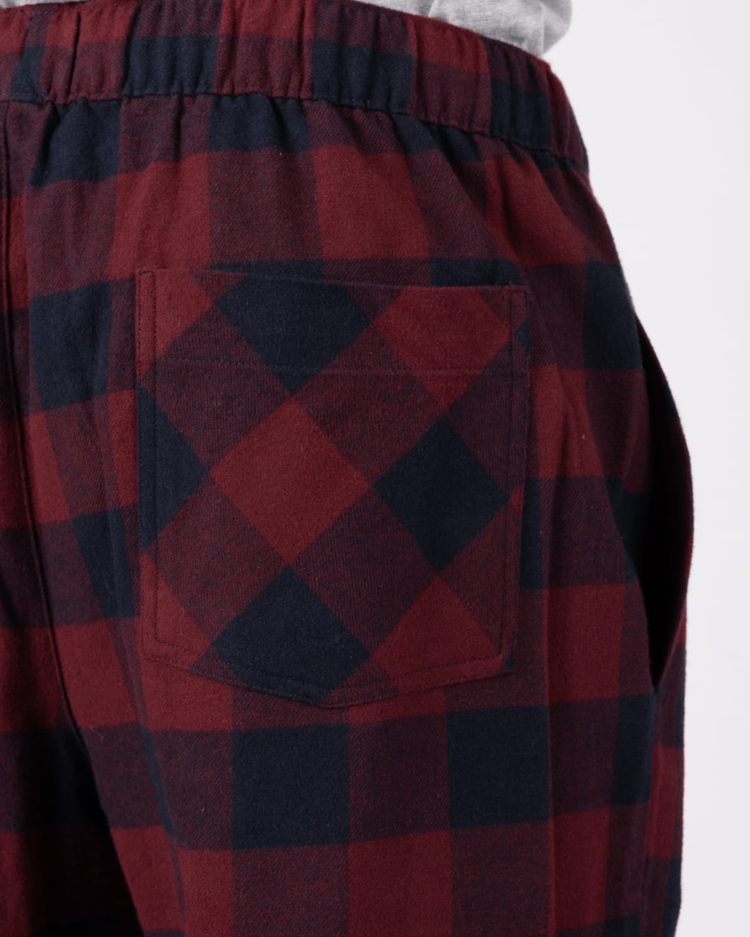 Nath Mens Pyjama Bottoms in Burgundy