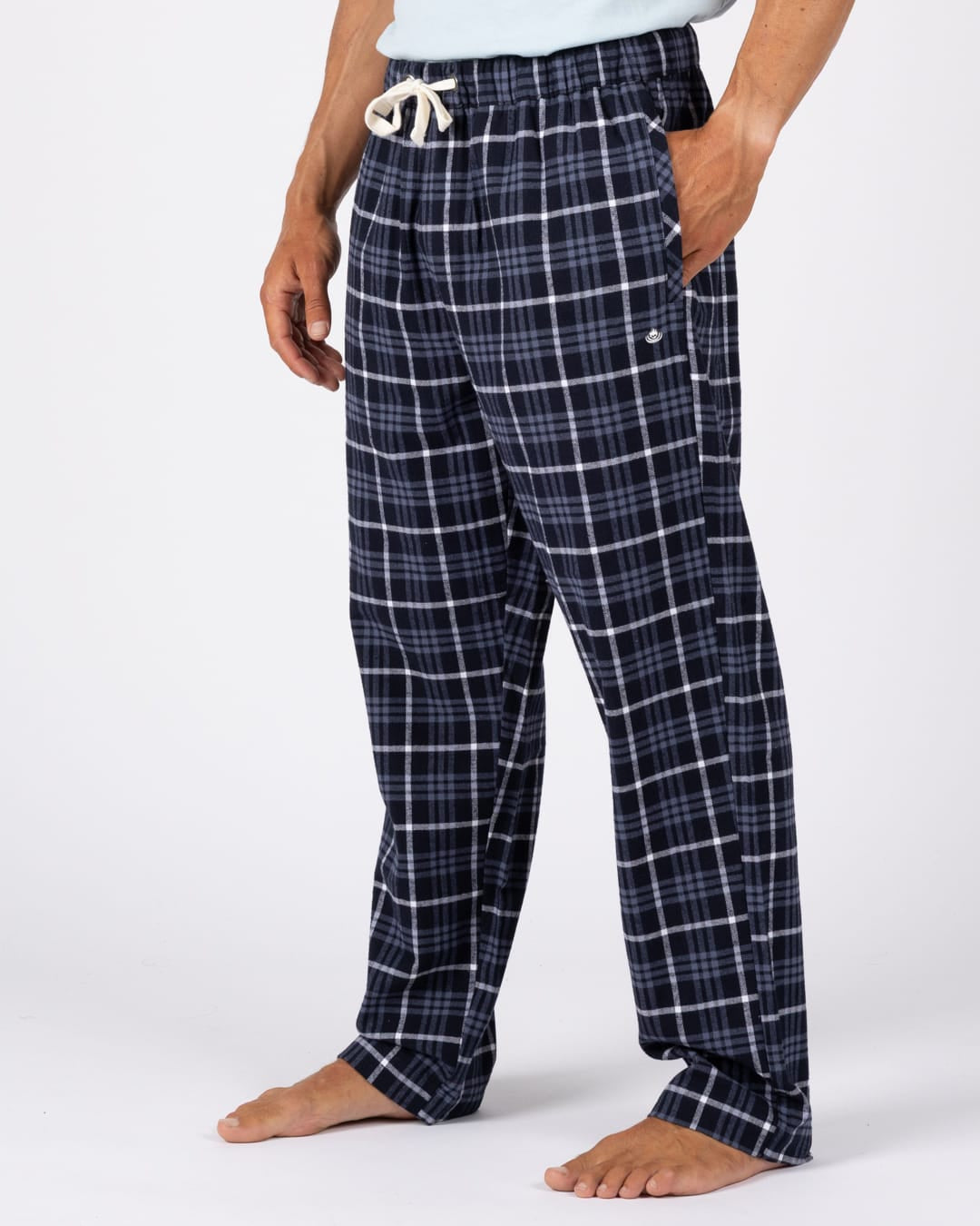 Nath Mens Pyjama Bottoms in Blue