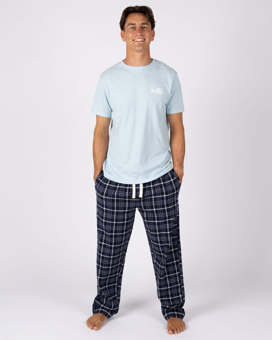 Nath Mens Pyjama Bottoms in Blue