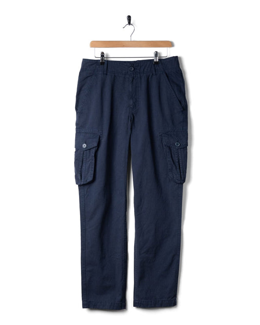 Godrevy 2 - Mens Cargo Trousers - Blue