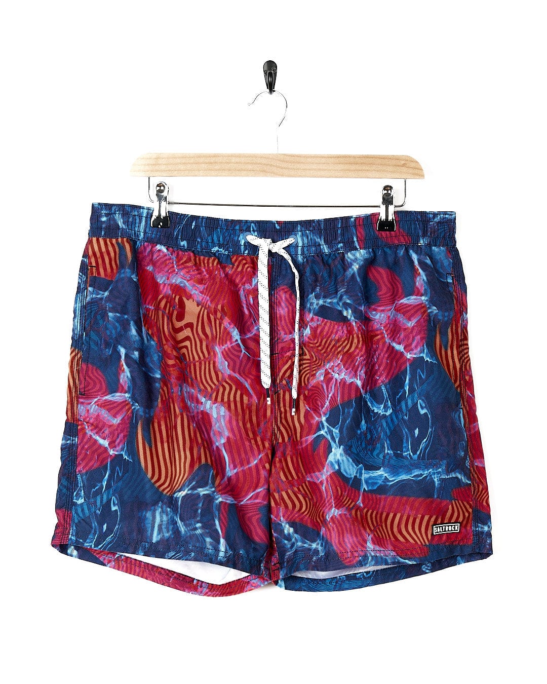 A Saltrock men's swim short with a Poolside - Mens All Over Print Swimshort - Teal.