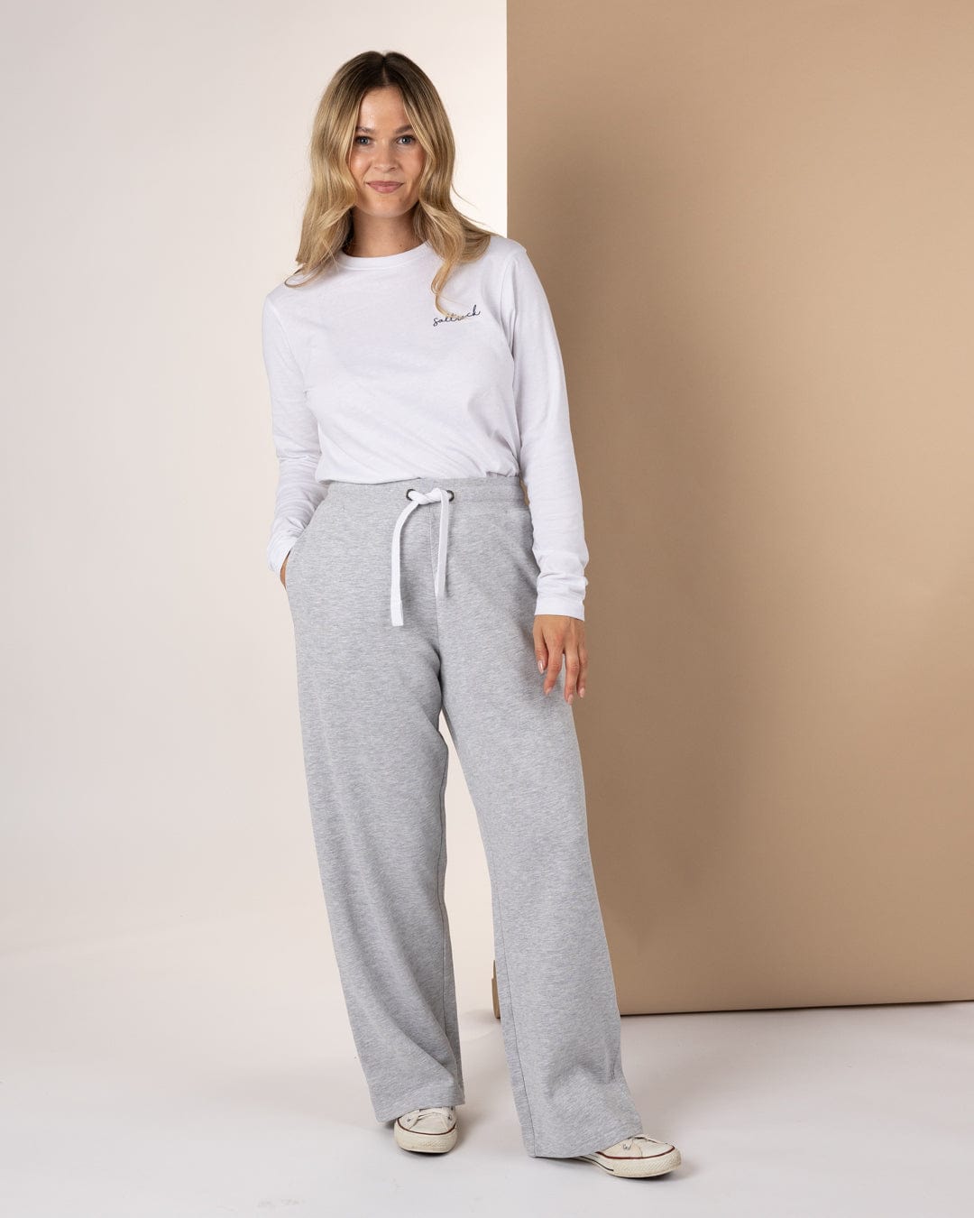 Velator - Womens Sweatpants - Grey Marl