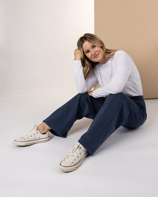 Velator - Womens Sweatpants - Blue Marl