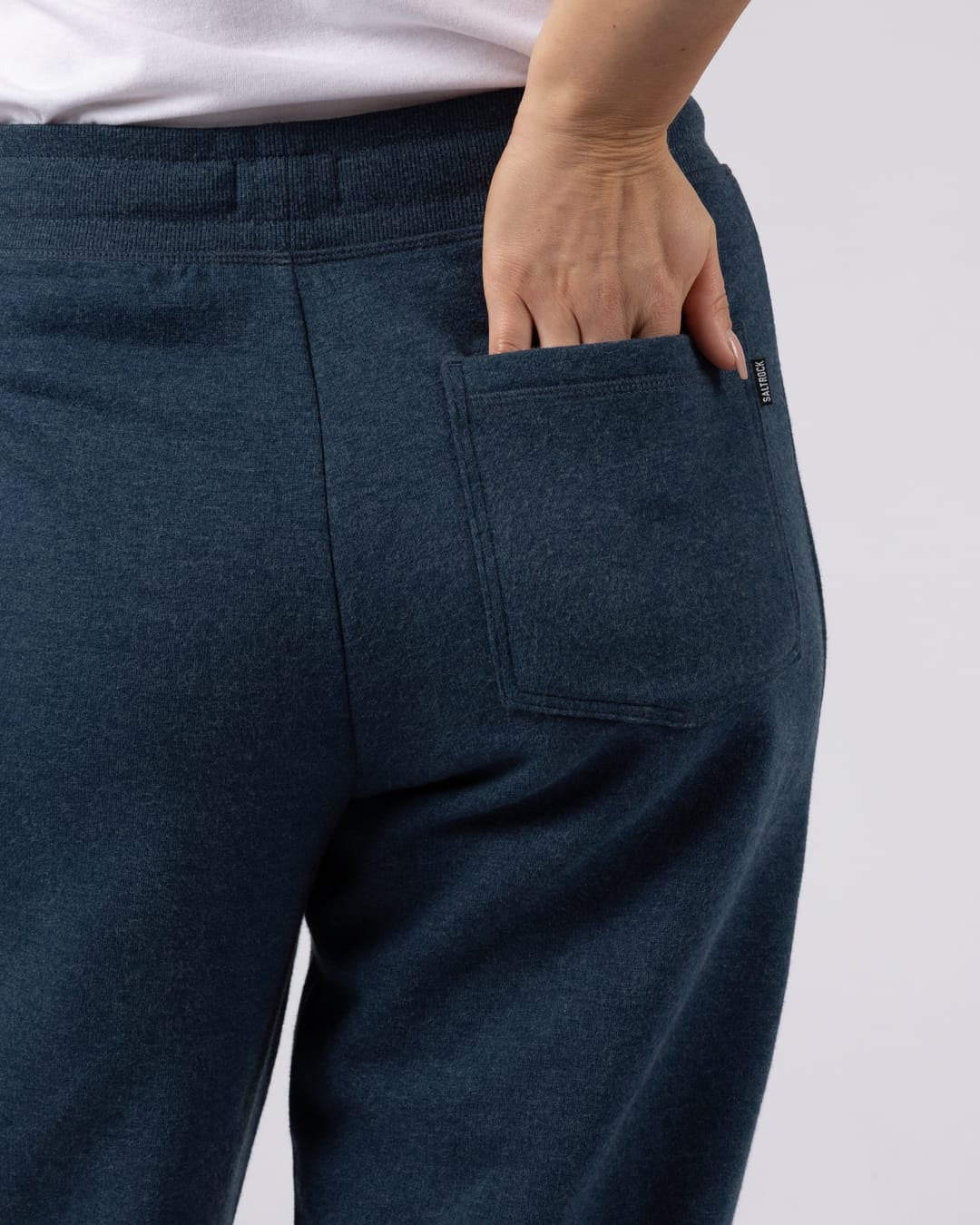 Essential Womens Joggers in Blue Marl