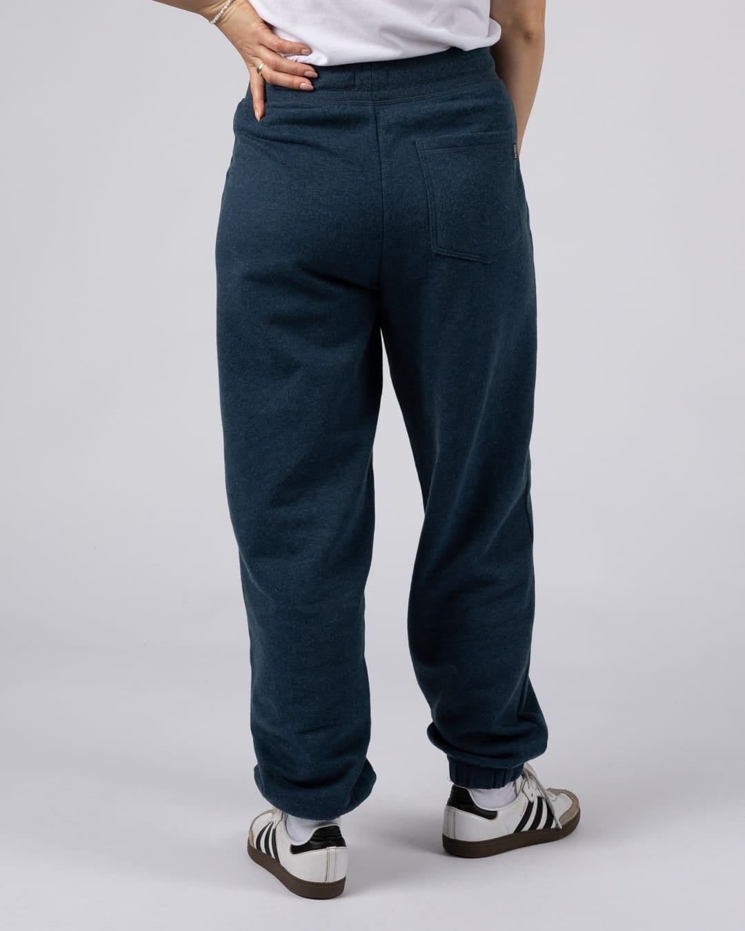 Essential Womens Joggers in Blue Marl