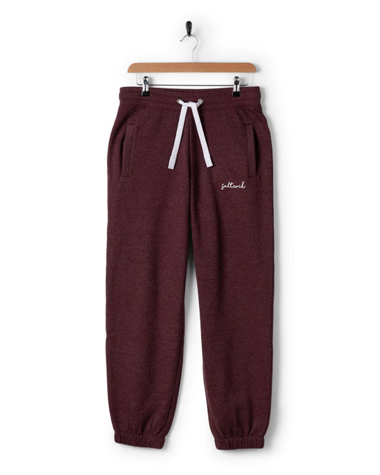 Essential Womens Sweatpants in Dark Purple