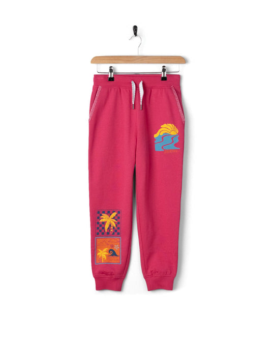 Vacay - Kids Joggers - Pink