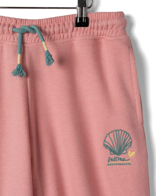 Norie - Kids Wide Leg Joggers - Light Pink