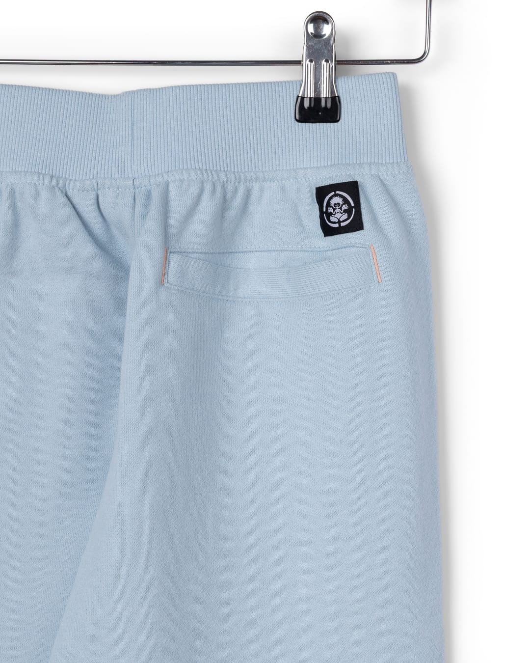 Checker Kids Trouser in Light Blue