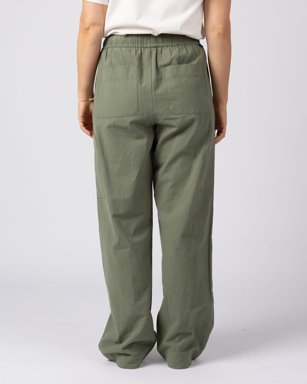 Katel Womens Trouser in Light Green