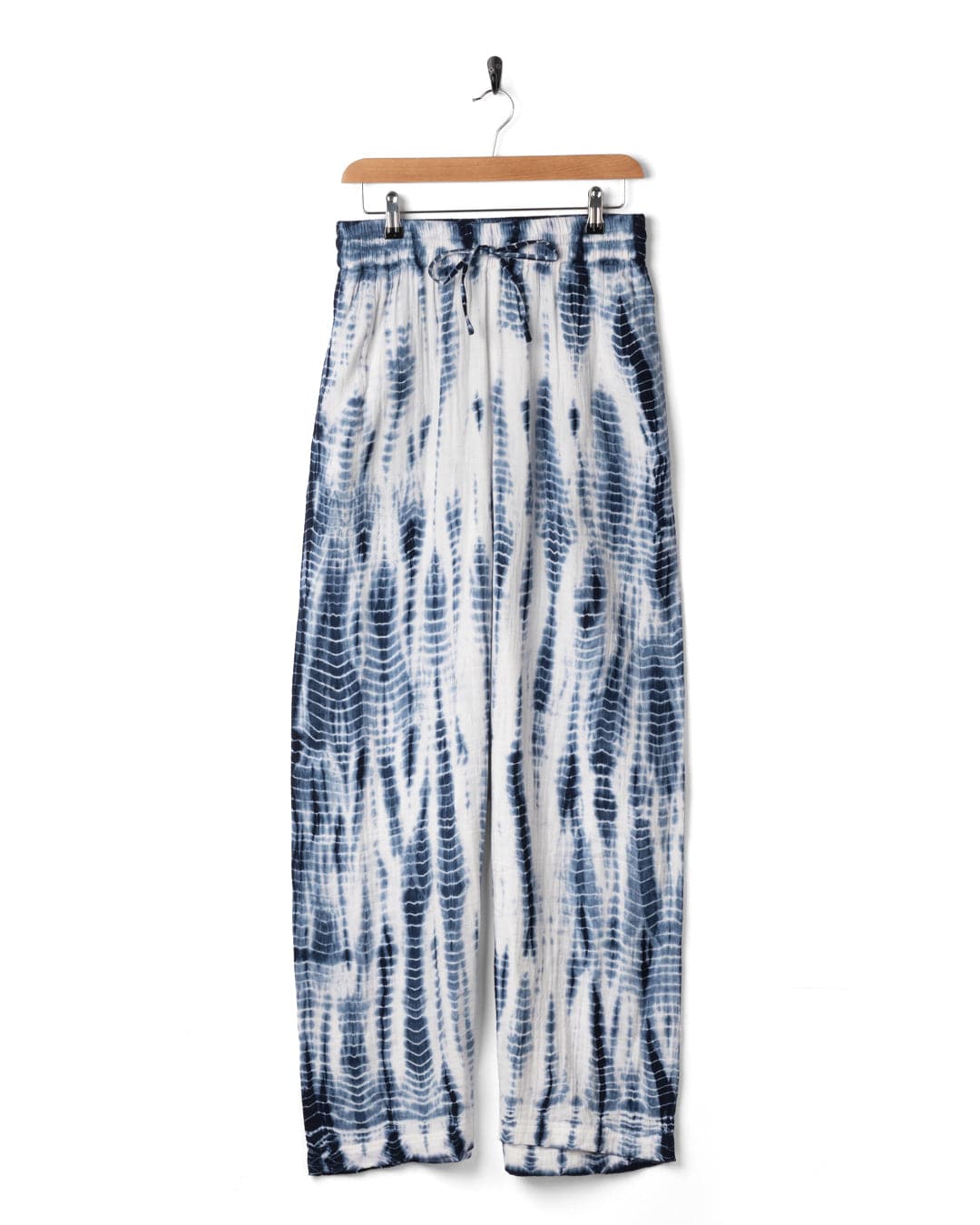 Melda  Womens Tie Dye Trouser in Blue